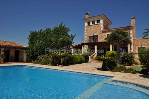 Finca Can Torre, Pool, Haus,