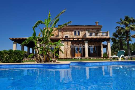 Casa Maria Cala Sanau, Pool, Haus, Sonnenliege