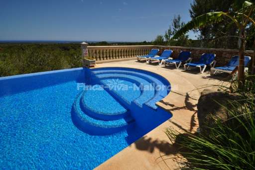 Finca Grandiosa, Pool, Sonnenliege