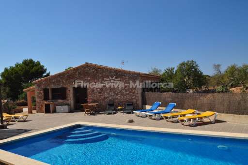 Casa Talaia Cala Santanyi, Pool, Haus, Sonnenliege