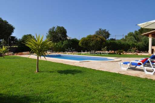 Finca Cati Cala Figuera, Garten, Pool Sonnenliege