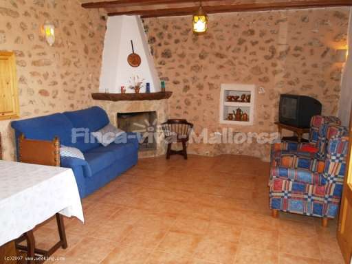 Finca Can Fora, Wohnzimmer, Sofa