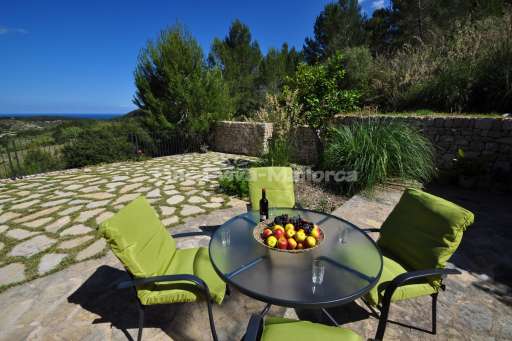 Casa Empinada, Terrasse, Sitzmöglichkeit