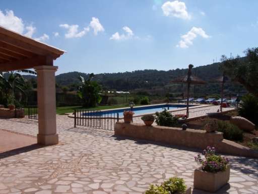 Finca David, Pool, Terrasse, Sonnenschirm
