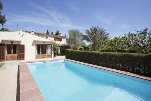 Finca Creus Pollenca, Pool, Terrasse, Haus