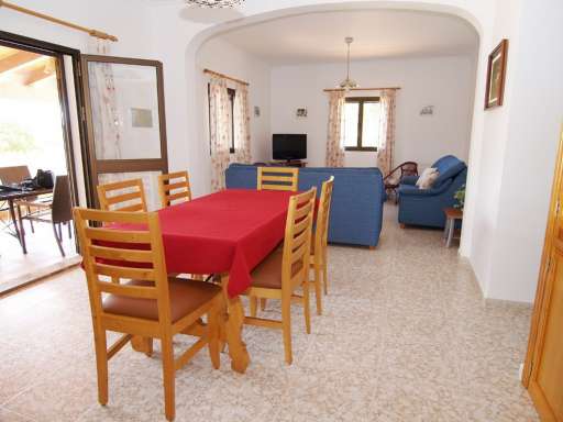 Casa Satanca, Essbereich, Esszimmer, Wohnzimmer