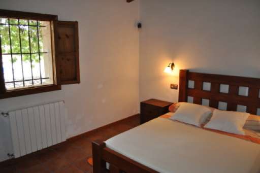 Finca Algarroba, Schlafzimme, Doppelbett