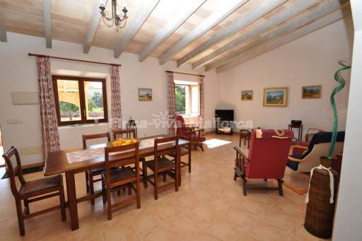 Casa Talaia Cala Santanyi, Esszimmer, Essbereich