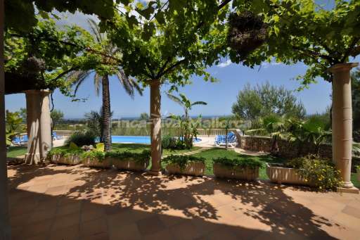 Finca Grandiosa, Terrasse, Garten, Pool