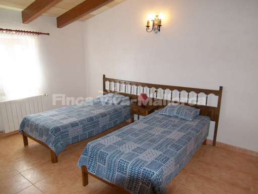 Finca Can Fora, Schlafzimmer, Einzelbett