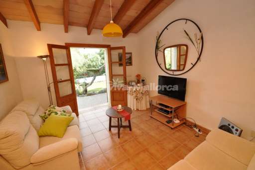 Finca Antonio petit, Wohnzimmer, Sofa, Eingangsbereich