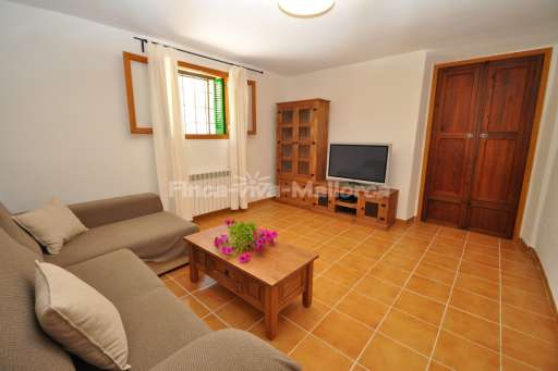 Finca Can Pelat, Wohnzimmer, Sofa