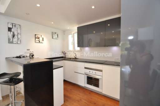 Bungalow Playa d Or, Küche, Theke