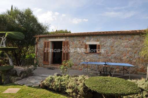 Finca Antonio petit, Garten, Terrasse, Tischtennis