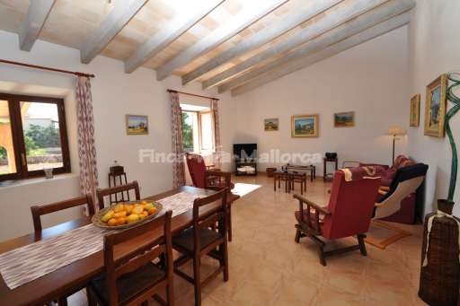 Casa Talaia Cala Santanyi, Esszimmer, Essbereich, Sessel