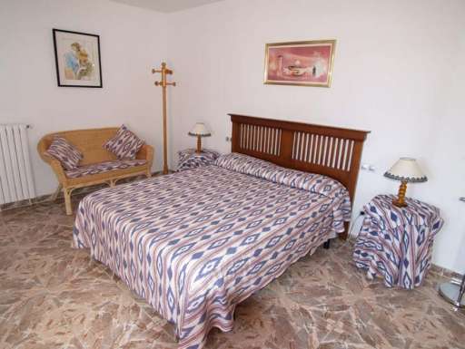 Chalet Lopez, Schlafzimmer, Doppelbett