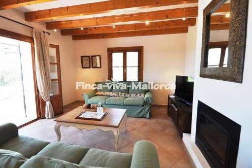 Finca Hermosa de Muro, Wohnzimmer, Sofa