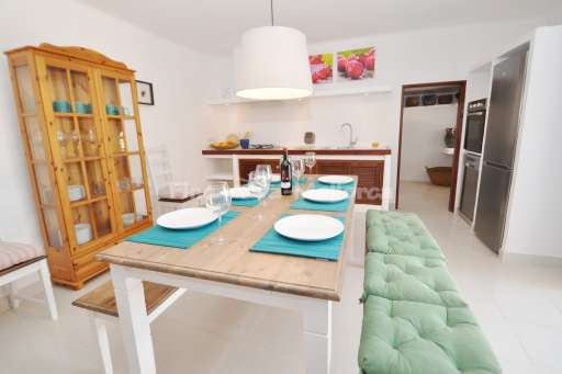 Finca Lorita Santanyi, Esszimmer, Essbereich, Küche