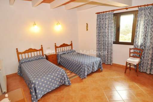 Finca Goret Santanyi, Schlafzimmer, Einzelbett