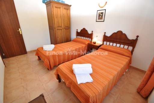 Casa Talaia Cala Santanyi, Schlafzimmer, Einzelbett