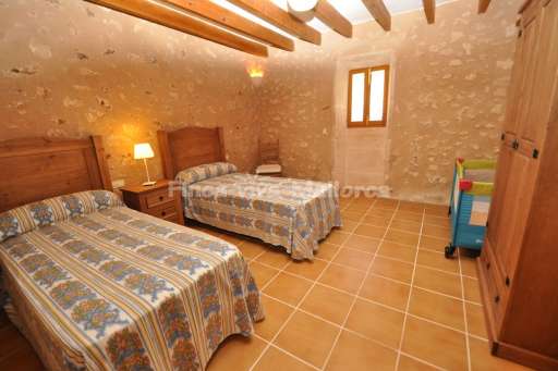 Finca Can Pelat, Schlafzimmer, Einzelbett