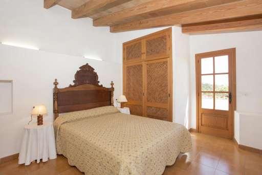 Finca Creus Pollenca, Schlafzimmer, Doppelbett