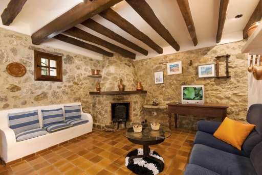 Finca Piedra Port de Pollenca, Wohnzimmer, Sofa