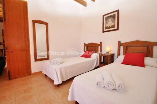 Casa Ferrer, Schlafzimmer, Einzelbett