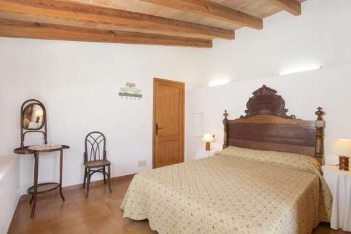 Finca Creus Pollenca, Schlafzimmer, Doppelbett