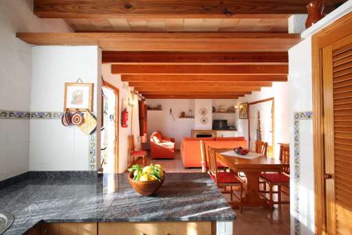 Finca Fontxica Pollenca, Küche, Esszimmer