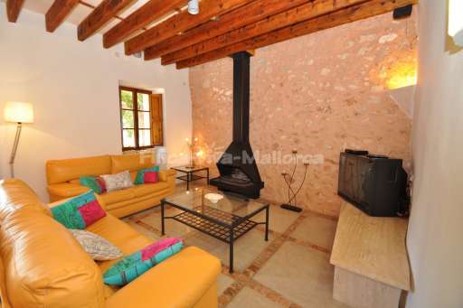 Finca Grande, Kamin, Wohnzimmer, Sofa