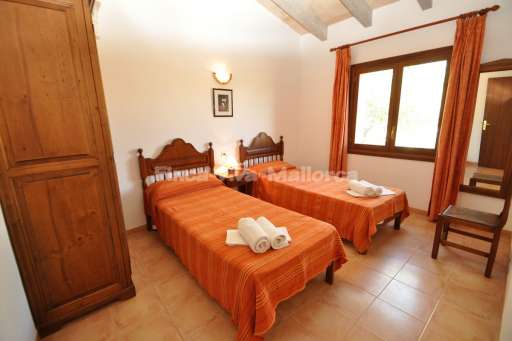 Casa Talaia Cala Santanyi, Schlafzimmer, Einzelbett