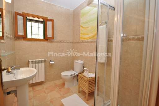 Finca Can Pelat, Badezimmer