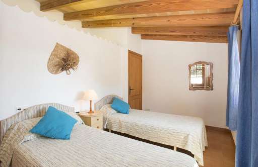 Finca Creus Pollenca, Schlafzimmer, Einzelbett