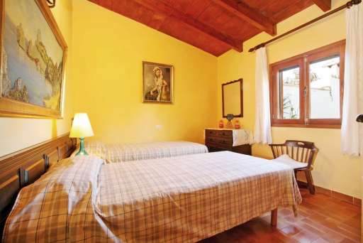 Finca Fullos Pollenca, Schlafzimmer, Einzelbett