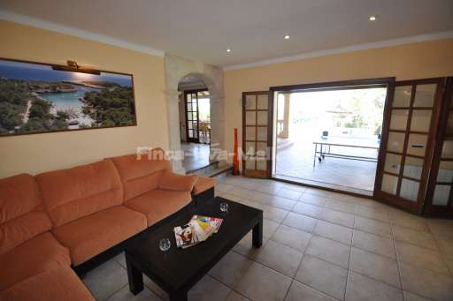 Villa Matias, Wohnzimmer, Terrasse