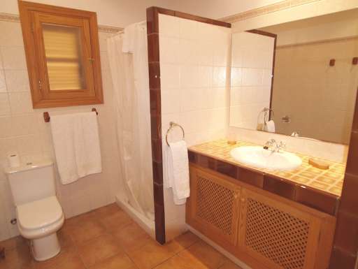 Finca Matti, Badezimmer, Dusche