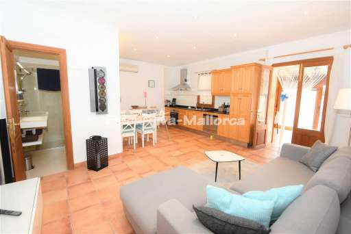 Casa Santanyi, Wohnzimmer, Essbereich, Küche