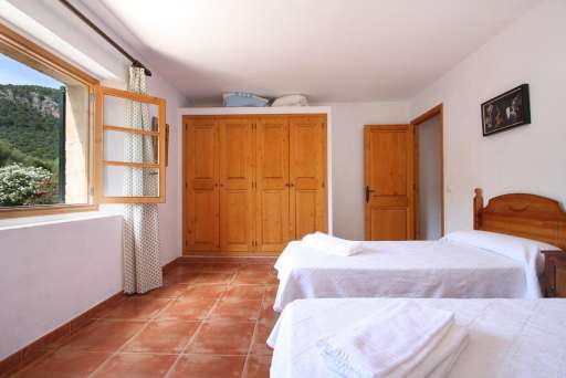 Casa Caragola Pollenca, Schlafzimmer, Einzelbett