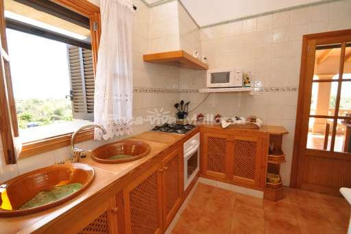 Casa Galerins, Küche