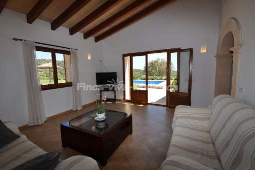 Finca Jaime, Wohnzimmer, Terrasse, Pool