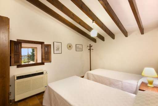 Finca Piedra Port de Pollenca, Schlafzimmer, Einzelbett
