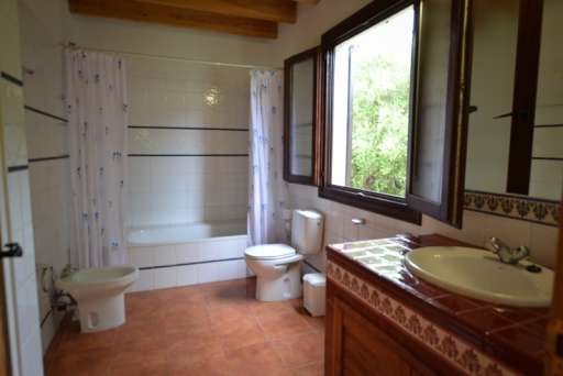 Villa Miguel Sa Pova, Badezimmer, Badewanne