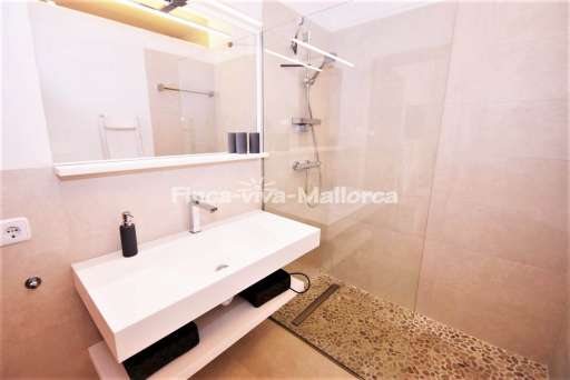 Casa Santanyi, Badezimmer, ebenerdige Dusche