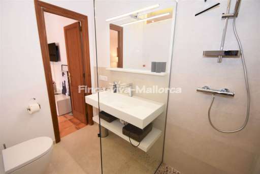 Casa Santanyi, Badezimmer, ebenerdige Dusche