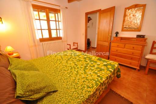 Casa Galerins, Schlafzimmer, Doppelbett