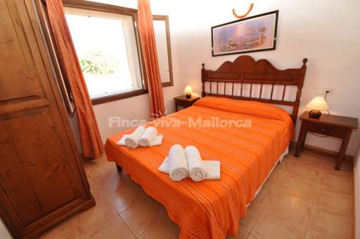 Casa Talaia Cala Santanyi, Schlafzimmer, Doppelbett