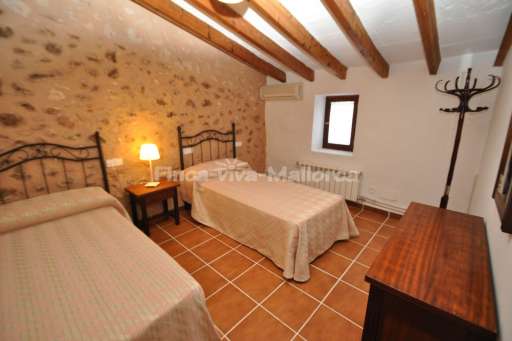 Finca Can Pelat, Schlafzimmer, Einzelbett