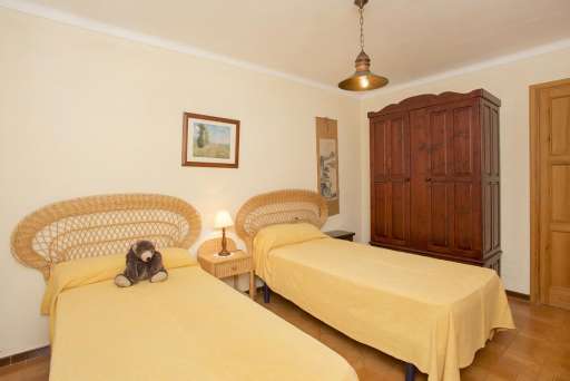 Finca Creus Pollenca, Schlafzimmer, Einzelbett