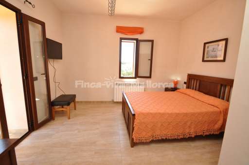 Villa Frutas, Schlafzimmer, Doppelbett, Terrasse